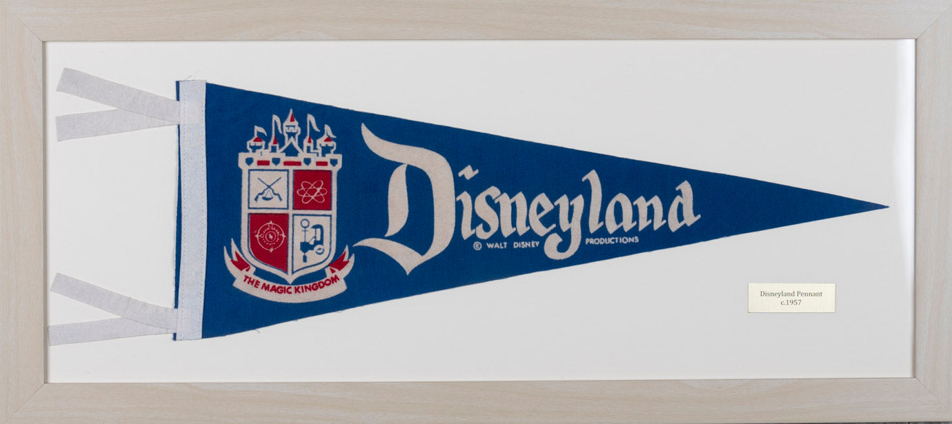 Original Disneyland Pennant (Blue)